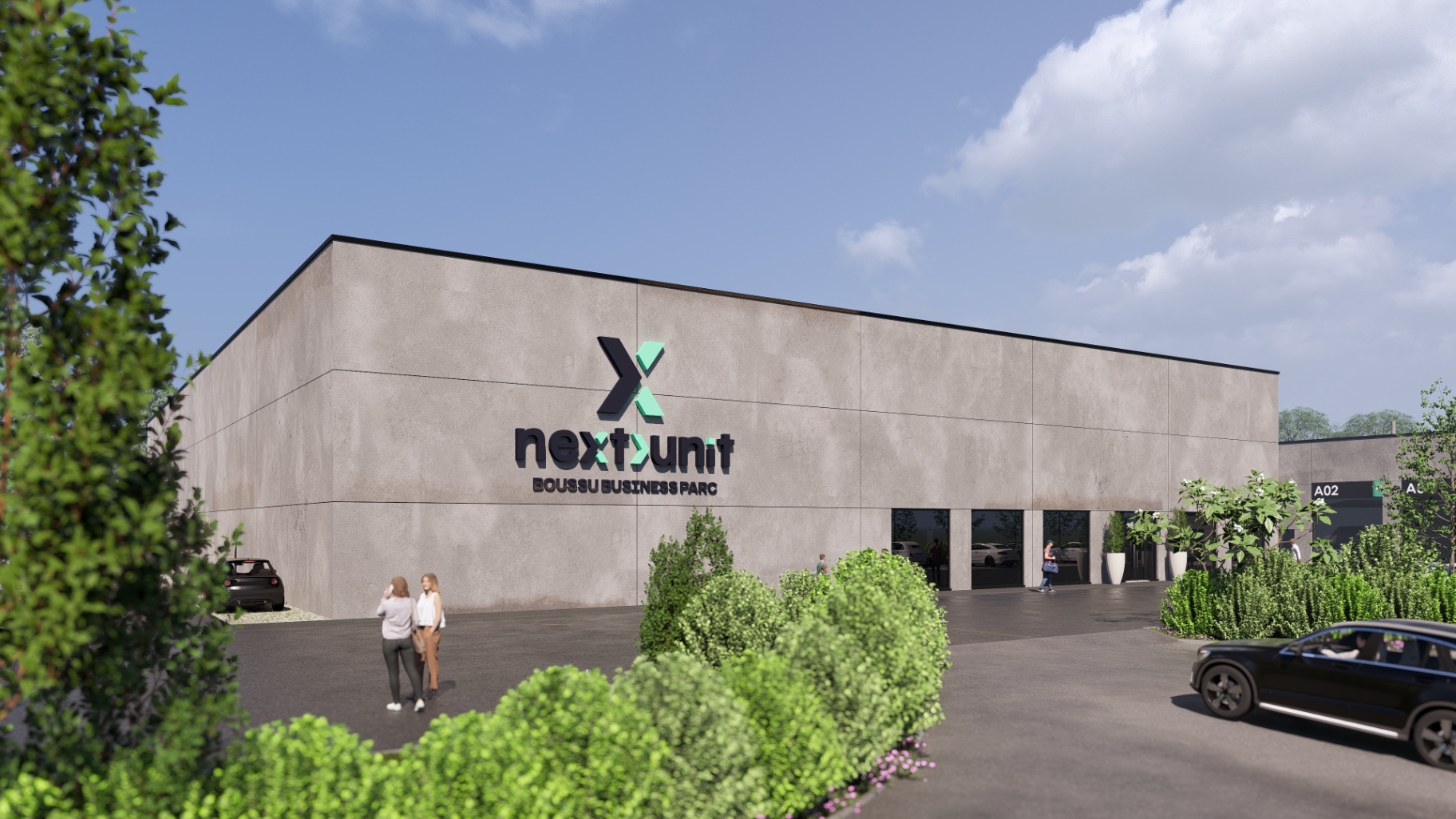 Next Unit Boussu Business Parc — vue 3 du projet immobilier