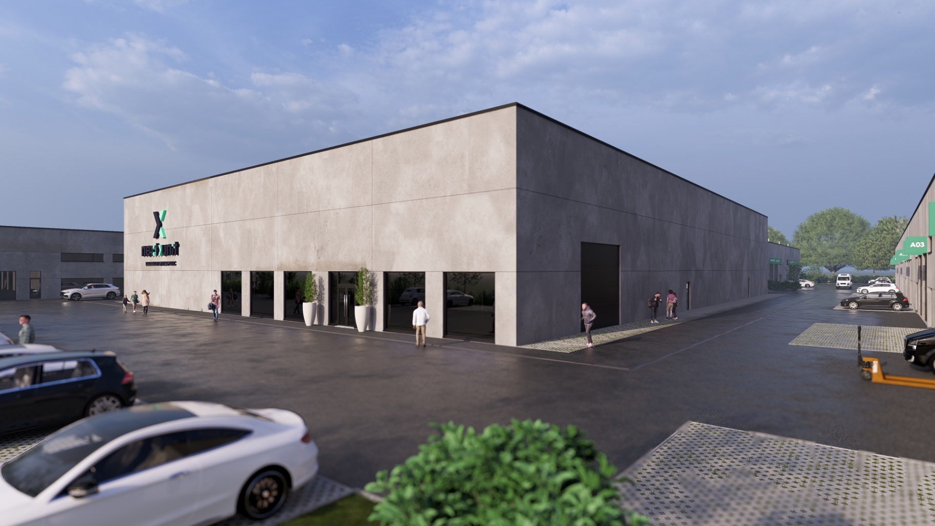 Next Unit Boussu Business Parc — vue 2 du projet immobilier
