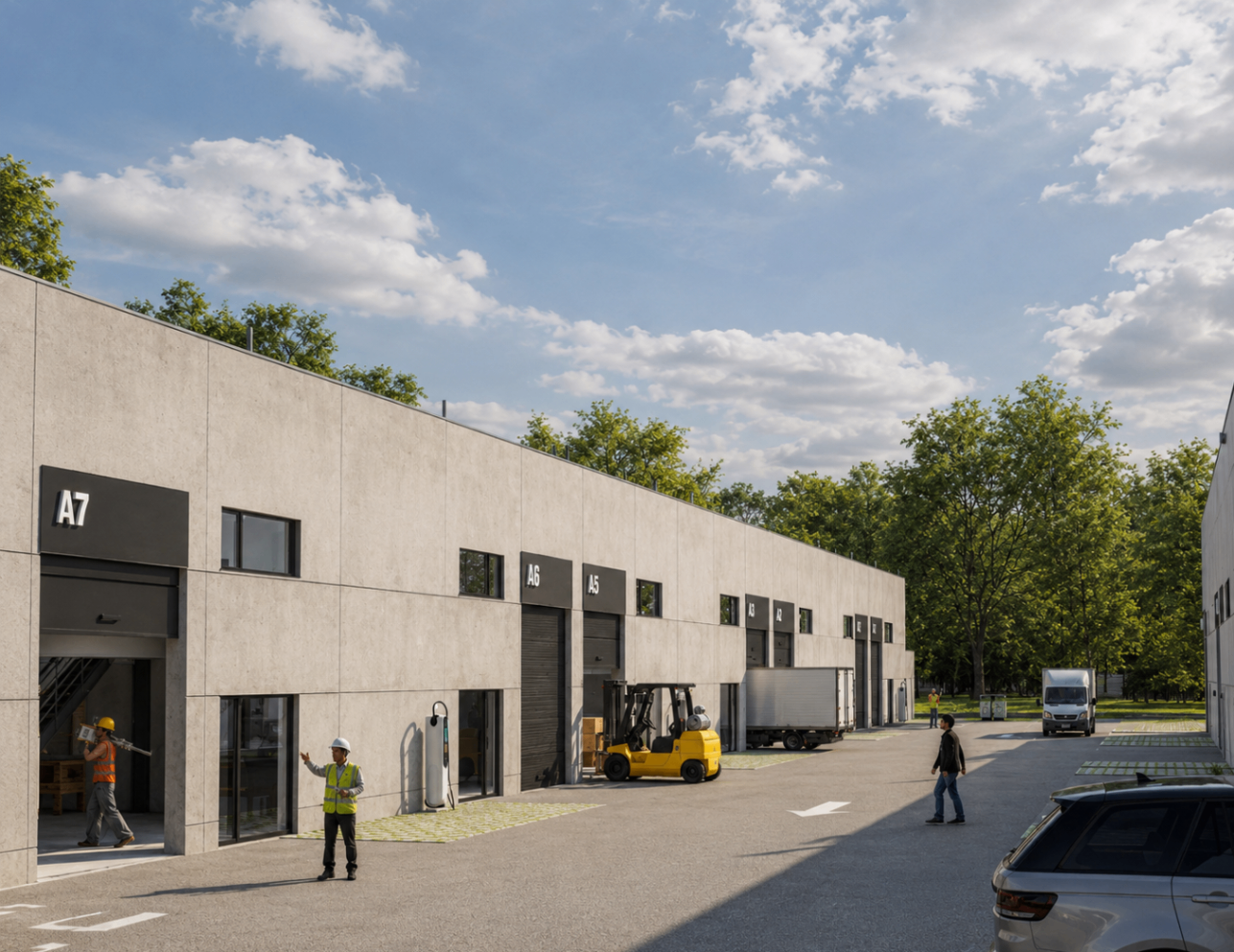 Next Unit Boussu Business Parc — vue 7 du projet immobilier